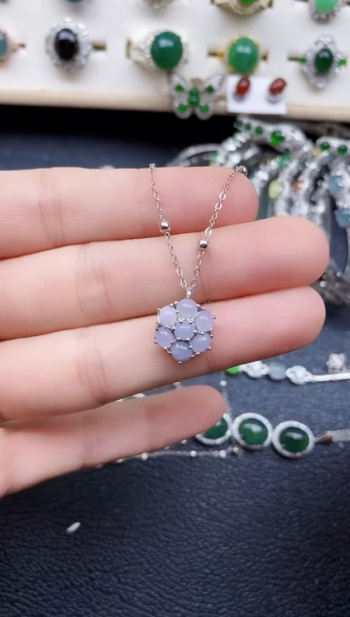 【闪购商品】翡翠戒指银S925镶嵌11111