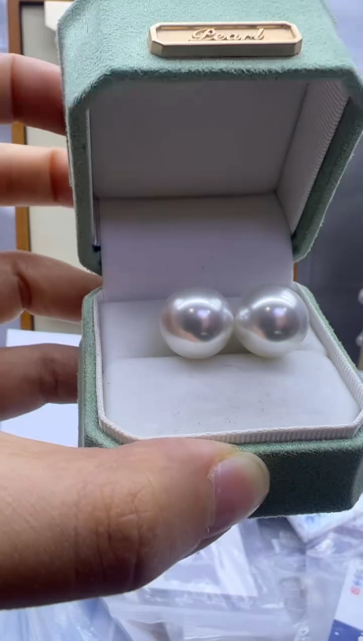 未镶嵌耳饰淡水珍珠耳钉