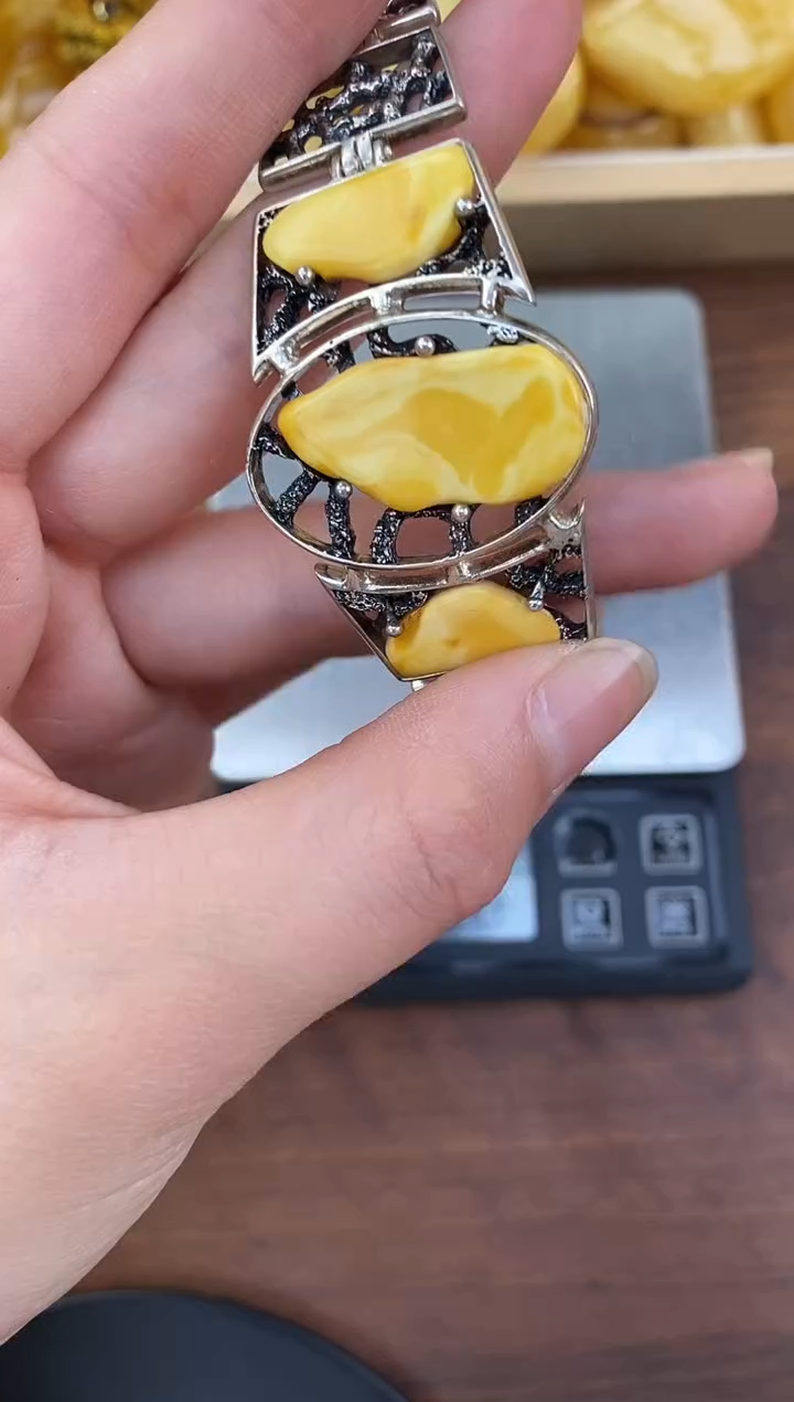 裸石琥珀未镶嵌天然琥珀蜜蜡