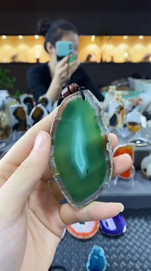 未镶嵌颈饰玛瑙/玉髓笛*玛瑙
