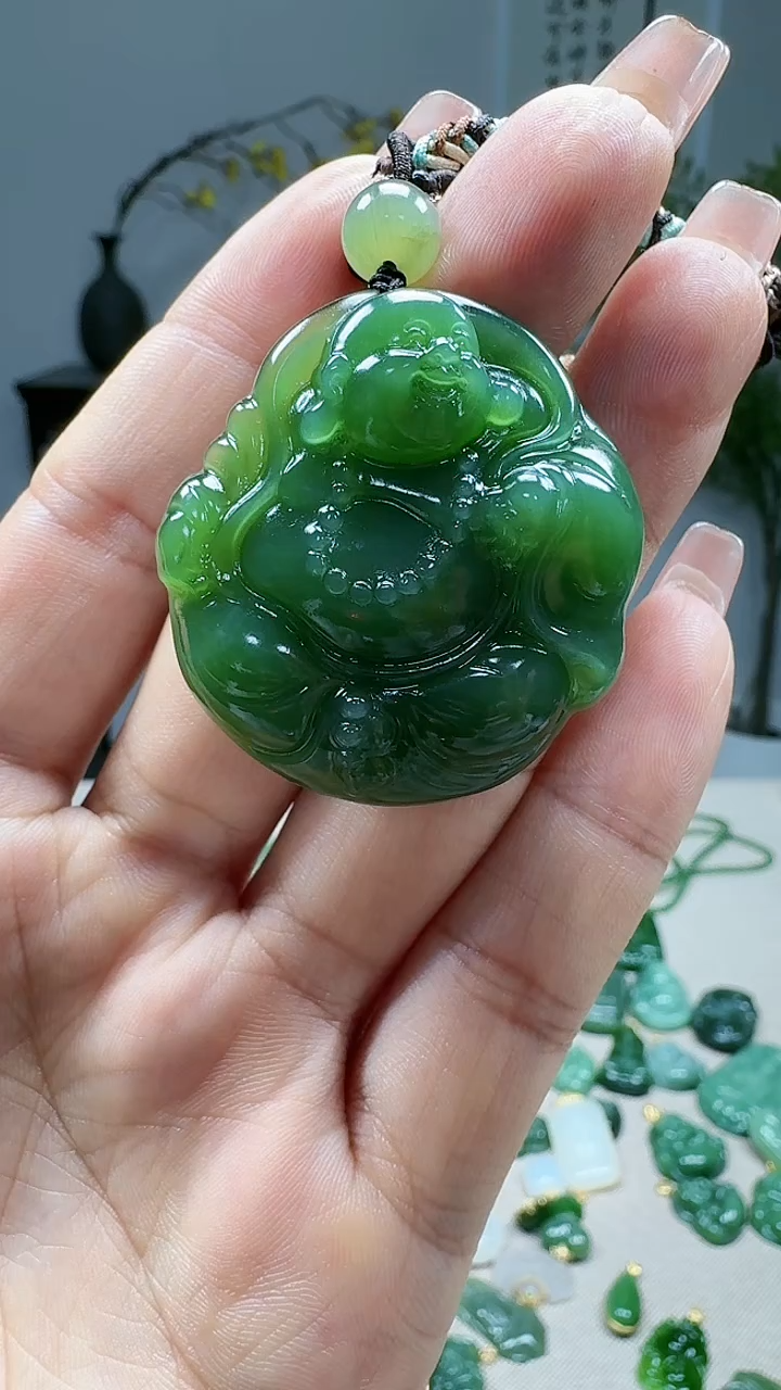 未镶嵌和田玉挂件1