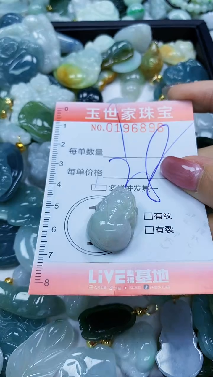 【闪购商品】翡翠颈饰未镶嵌闪购0196896
