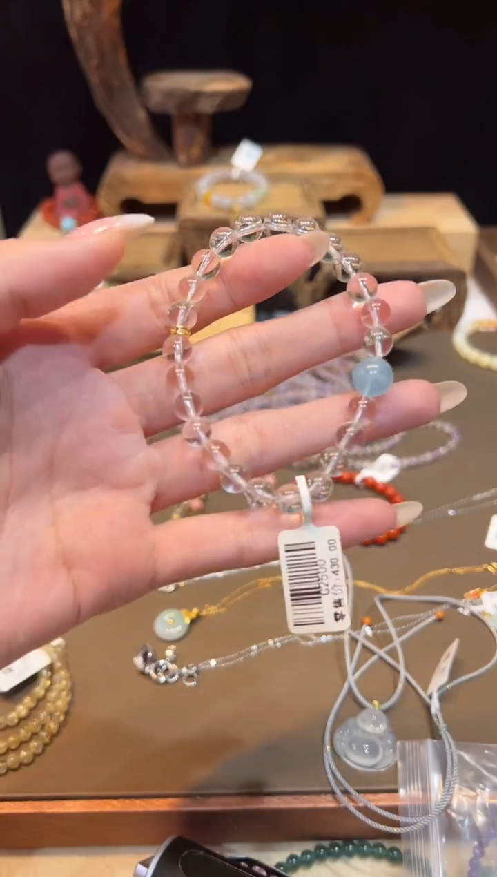 未镶嵌手链水晶手饰@@