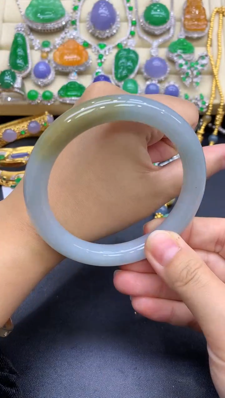 未镶嵌手镯翡翠175-中国好珍宝