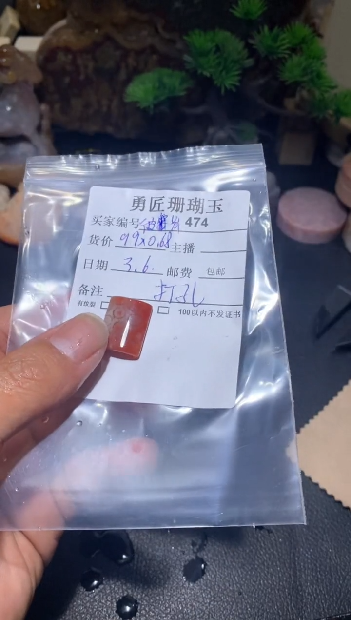 【闪购商品】硅化玉颈饰未镶嵌474