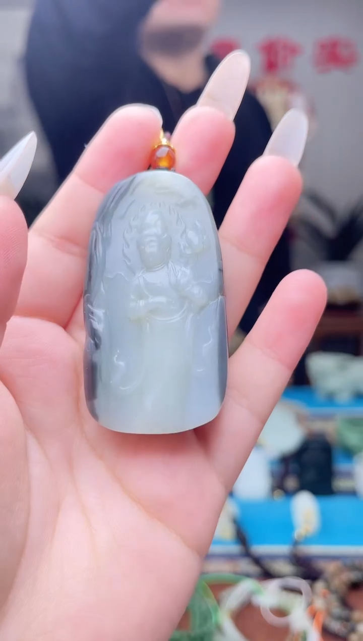 【闪购商品】和田玉挂件未镶嵌1