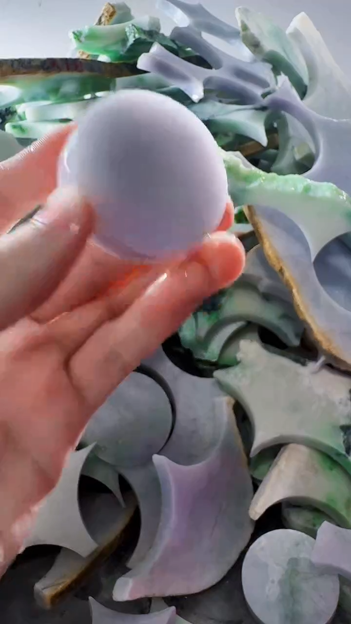 裸石翡翠缅甸翡翠A货文3418