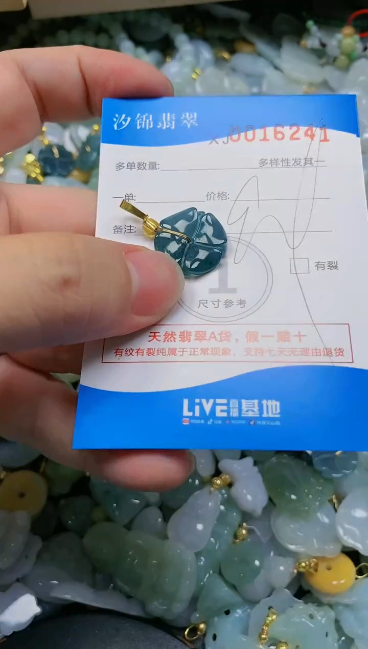 翡翠未镶嵌颈饰闪购商品0016241