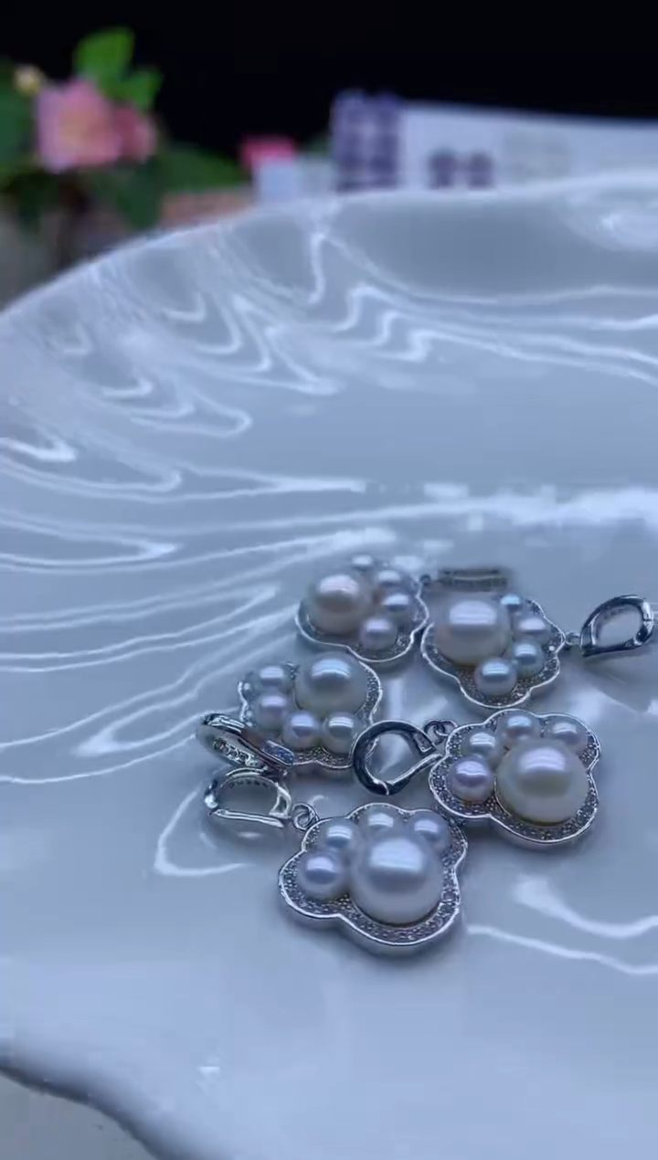 【闪购商品】淡水珍珠吊坠(不含链)未镶嵌淡水珍珠吊坠