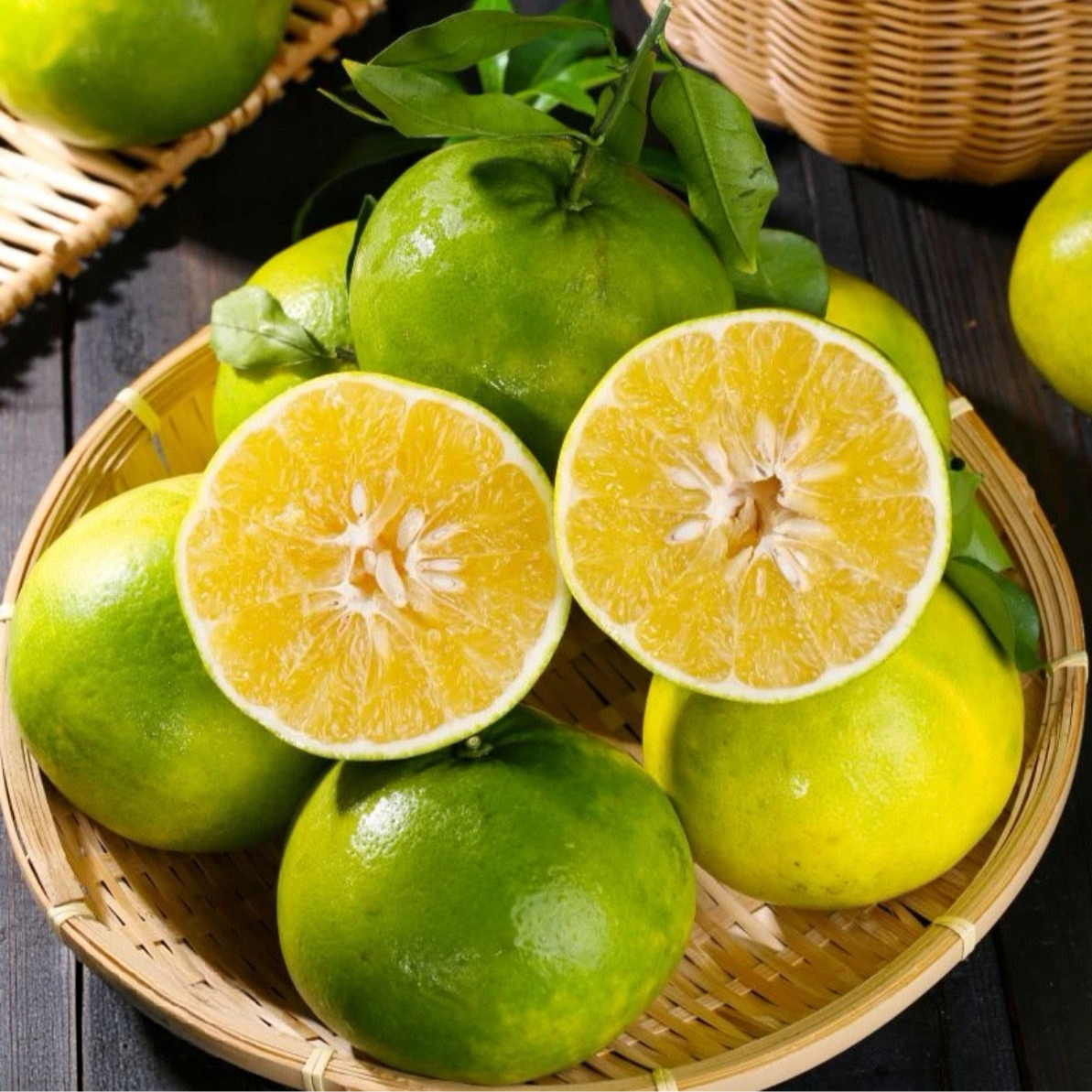 【青媛柚、整果】挑果赞精选、6颗38.8元/12颗68.8元，清甜多汁、明日达福建省