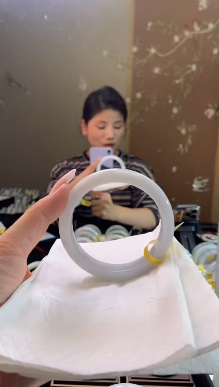 未镶嵌手镯翡翠圈口x58.6