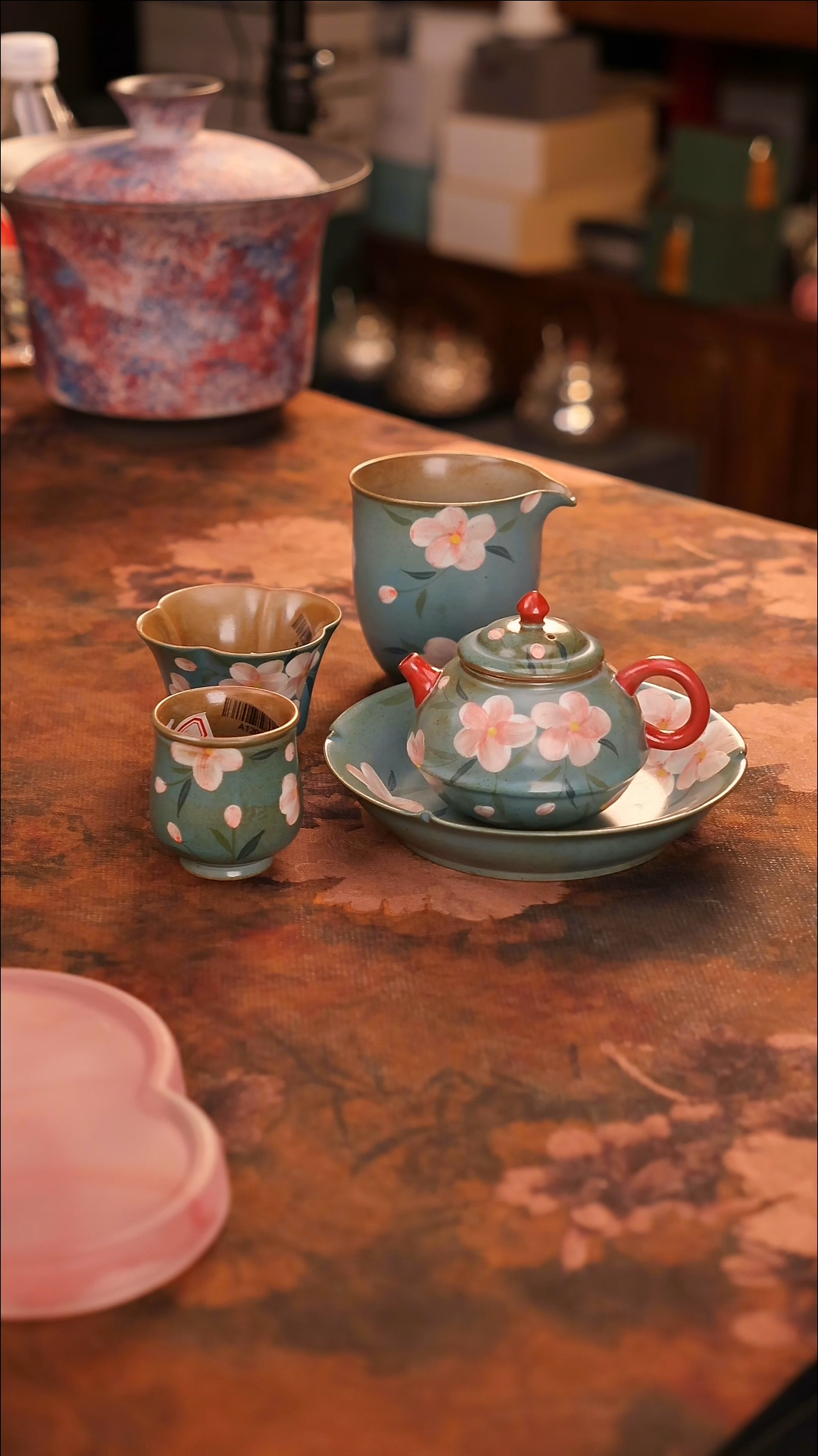 【闪购商品】陶瓷茶具（无礼盒无茶盘）@@A12070