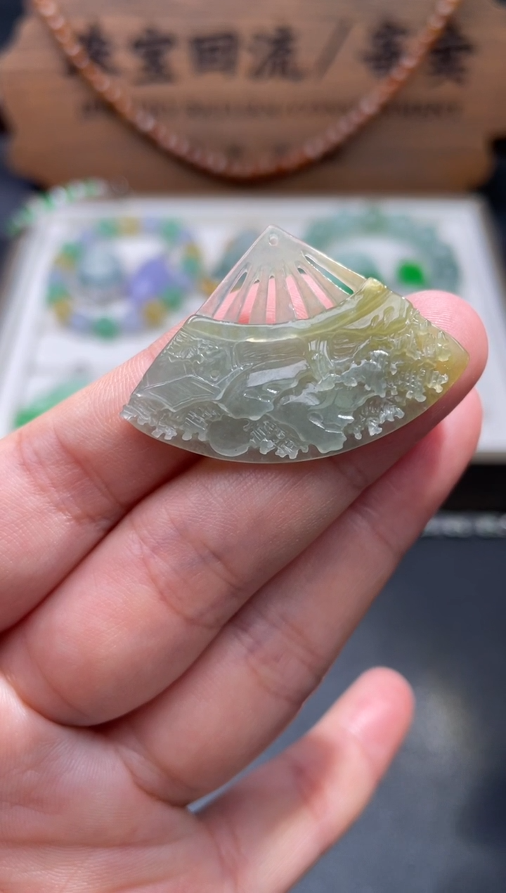 【闪购商品】翡翠颈饰未镶嵌38..........