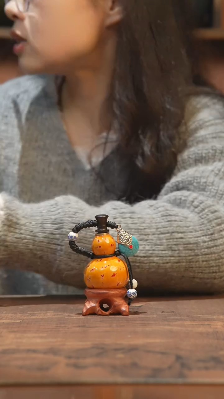 【闪购商品】60号-大漆开口小葫芦手捻