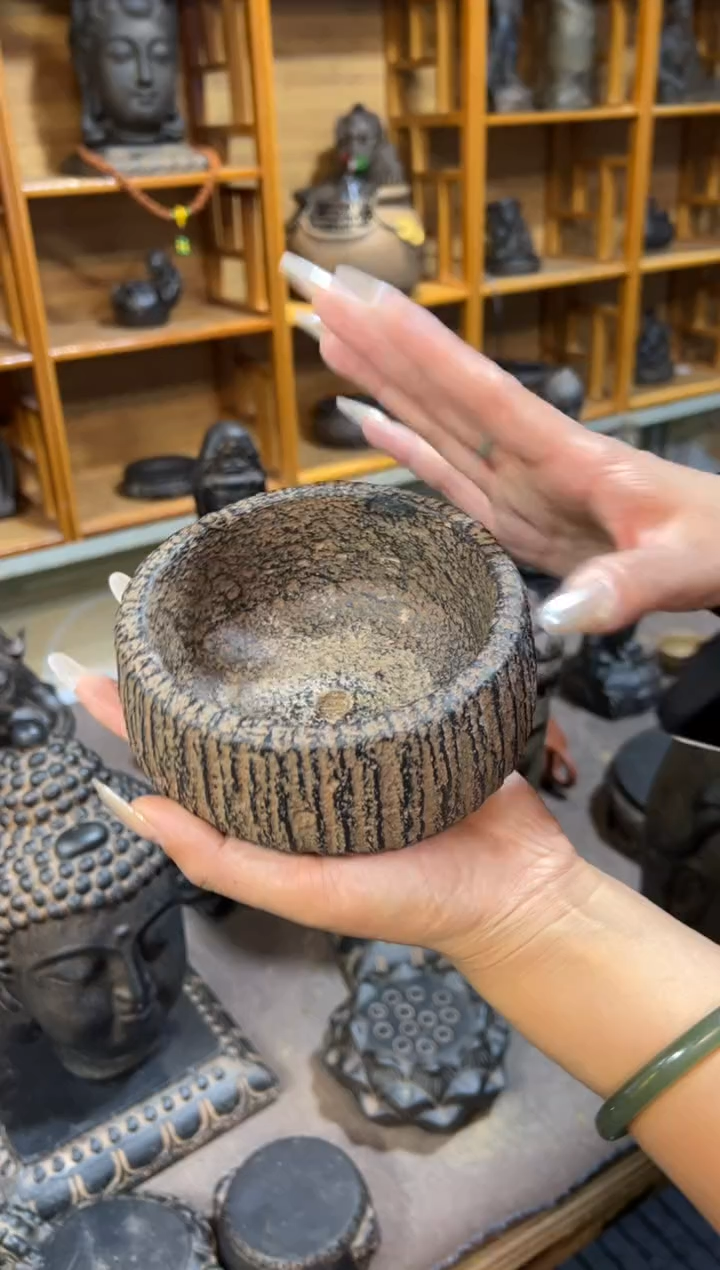 陶土【火山泥】小石钵
