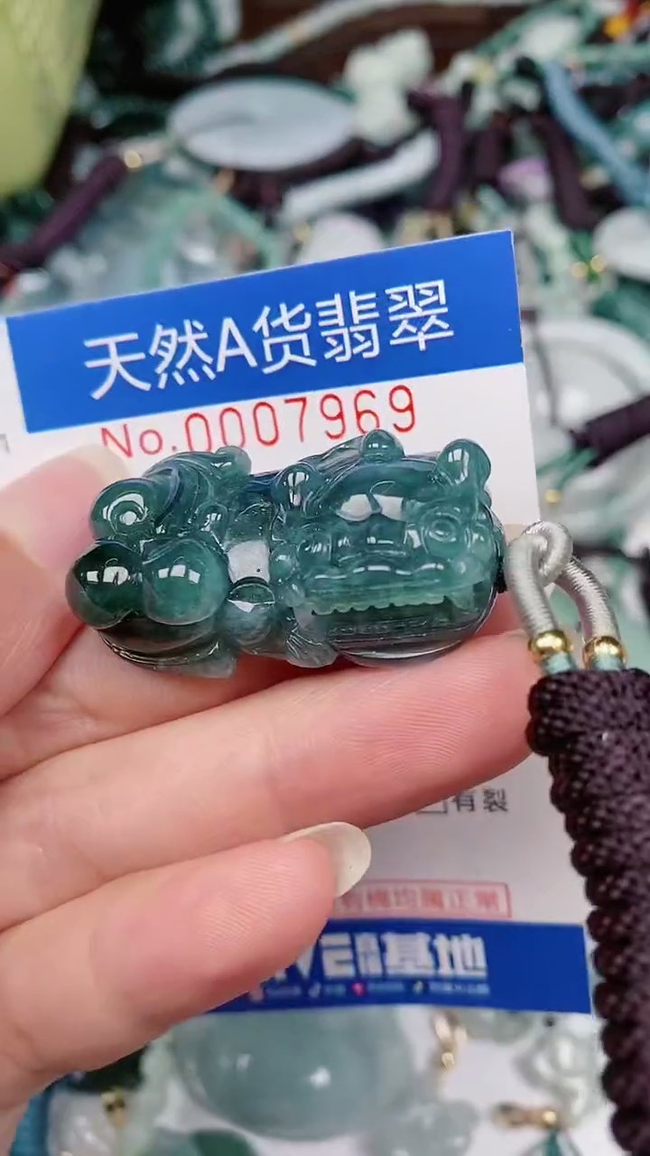 【闪购商品】翡翠未镶嵌颈饰00007969