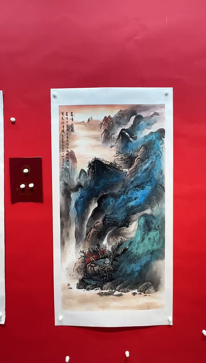 国画画家陆远华纯手绘原作