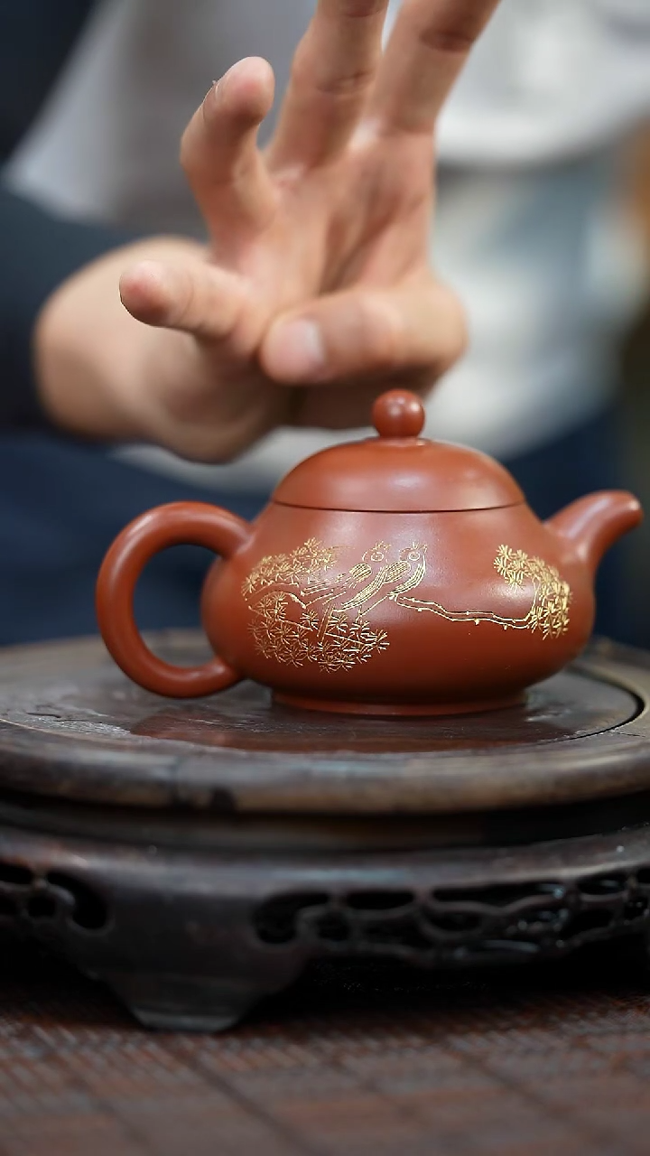 茶壶紫砂宜兴岁颐传砂原矿全手19家
