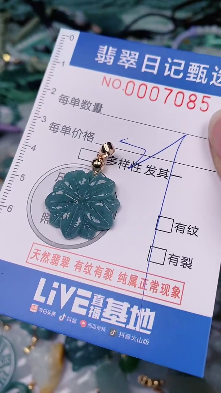 【闪购商品】翡翠颈饰未镶嵌00007085