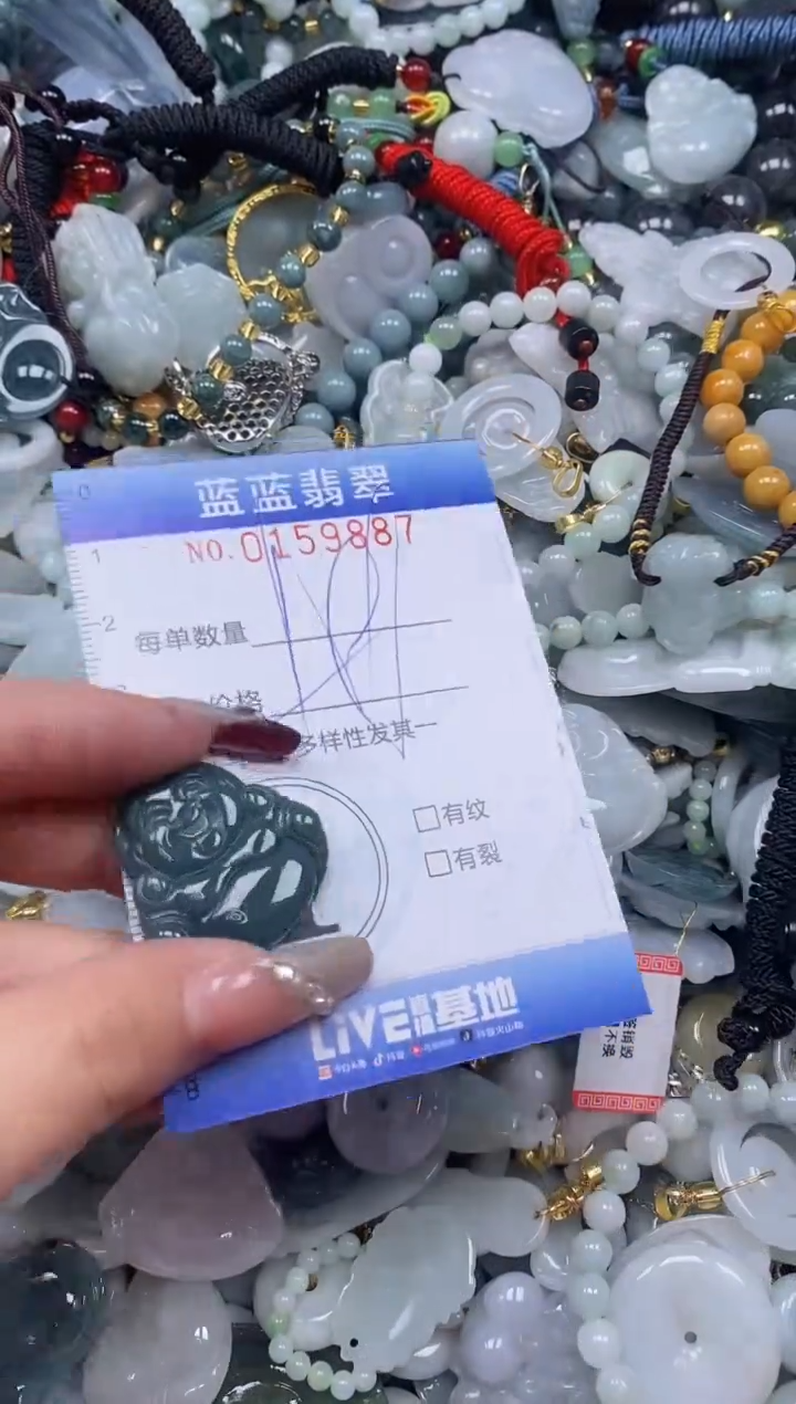 【闪购商品】翡翠颈饰未镶嵌闪购0159887多样性发其一