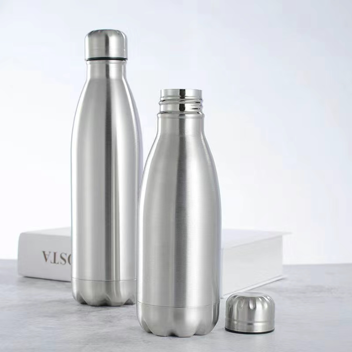 304不锈钢双层可乐瓶保温杯新品适合保龄球运动杯子