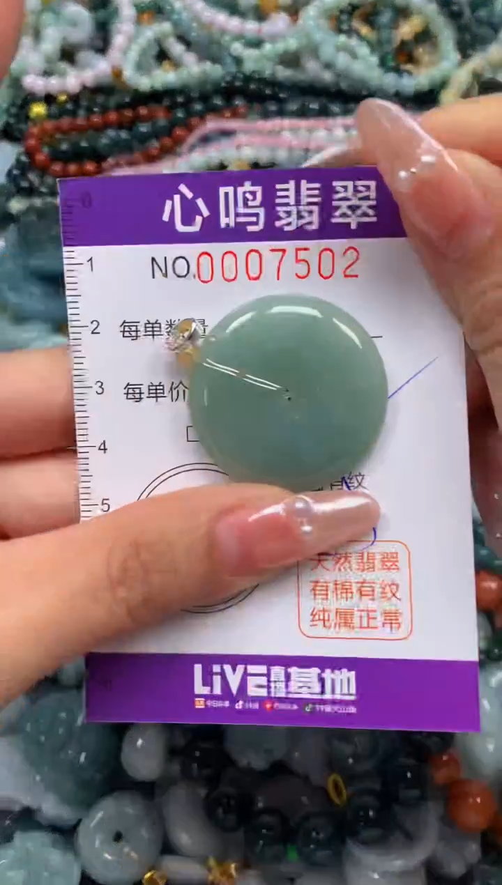 颈饰未镶嵌翡翠闪购007501