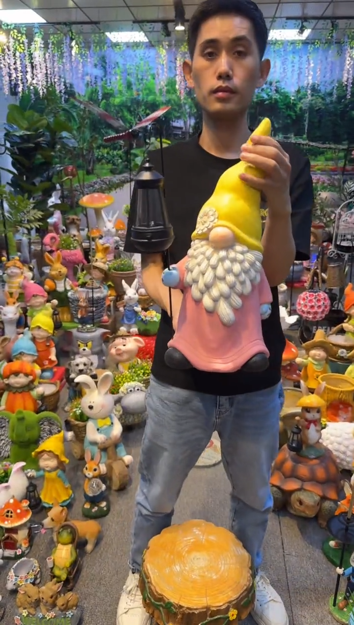 无花朵花园庭院摆件&00&