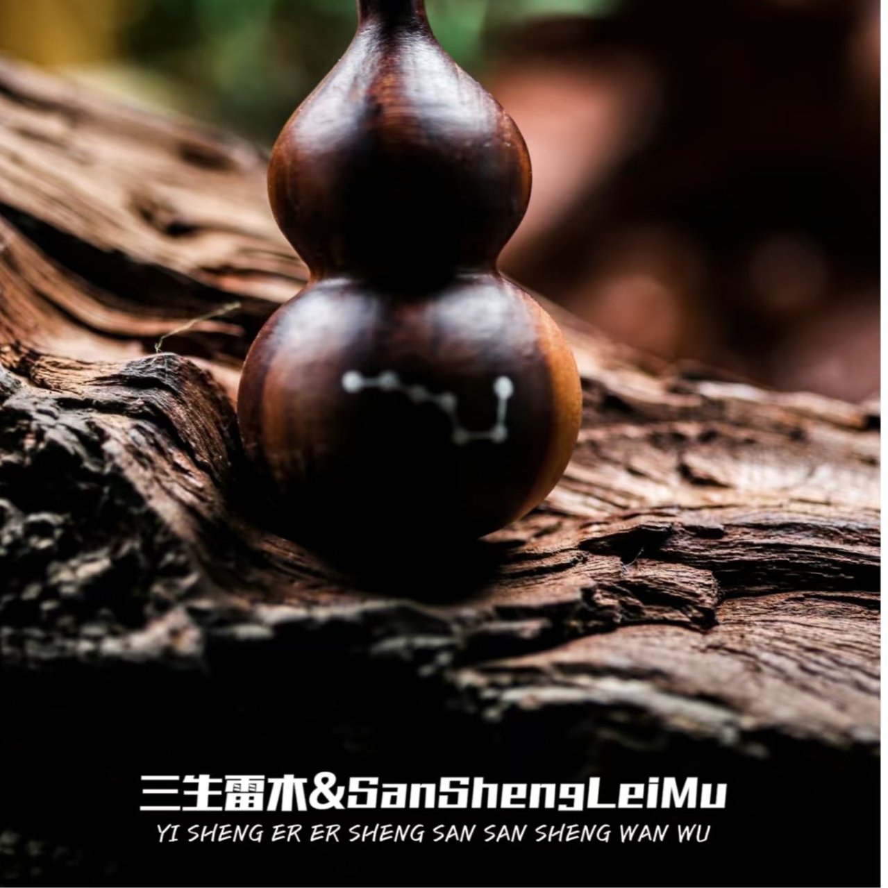 【雷击木】雷击桃木葫芦