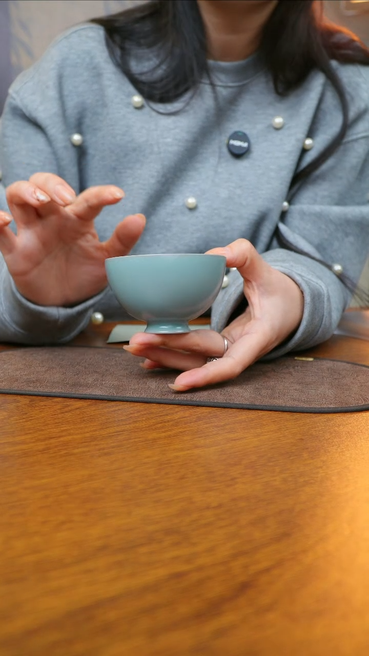 汝窑杯子100lm一只
