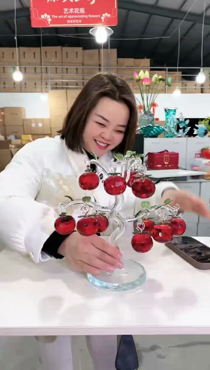 【闪购商品】有机玻璃优品花器H-早45