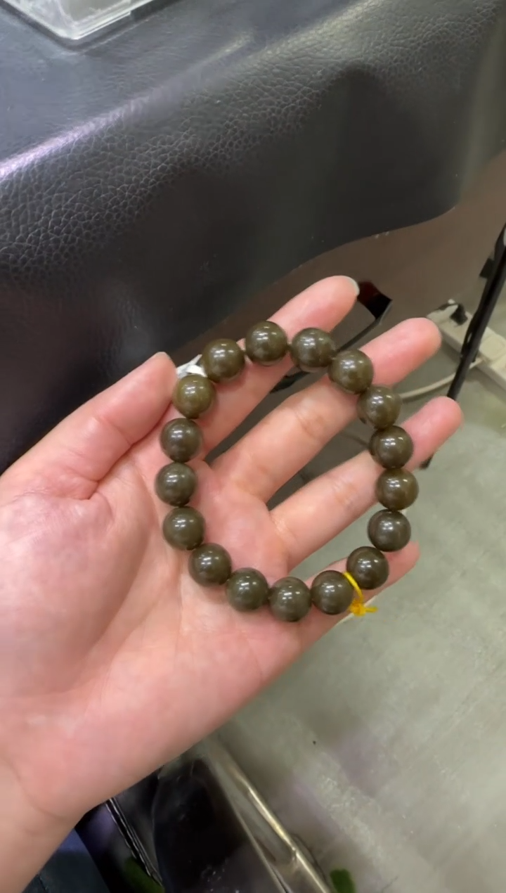 未镶嵌手串和田玉且末蓝手串（产地直发）