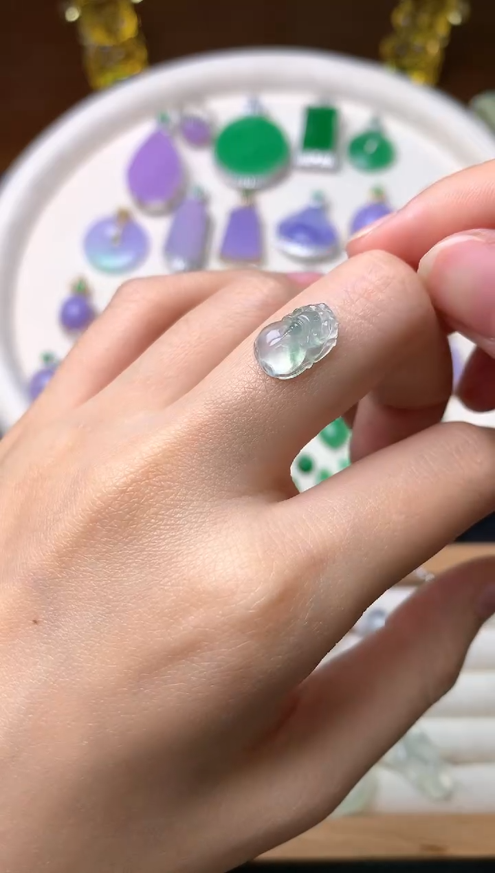 【闪购商品】定制翡翠未镶嵌裸石（镶嵌定制）