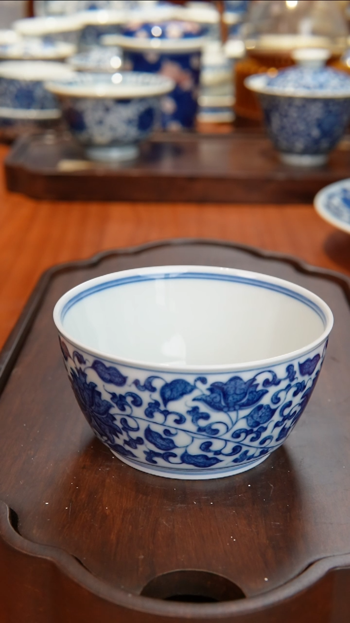 【闪购商品】景德镇镹曰手工手绘柴窑茶具