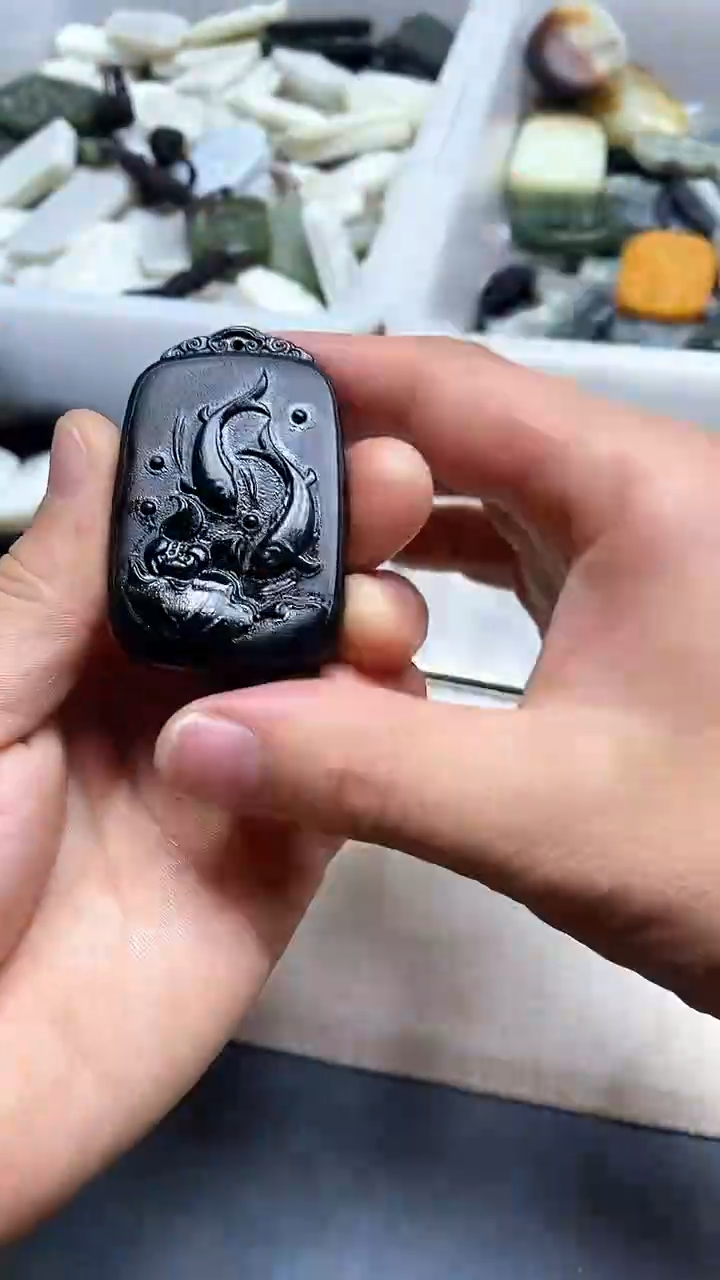 吊坠(不含链)未镶嵌和田玉1