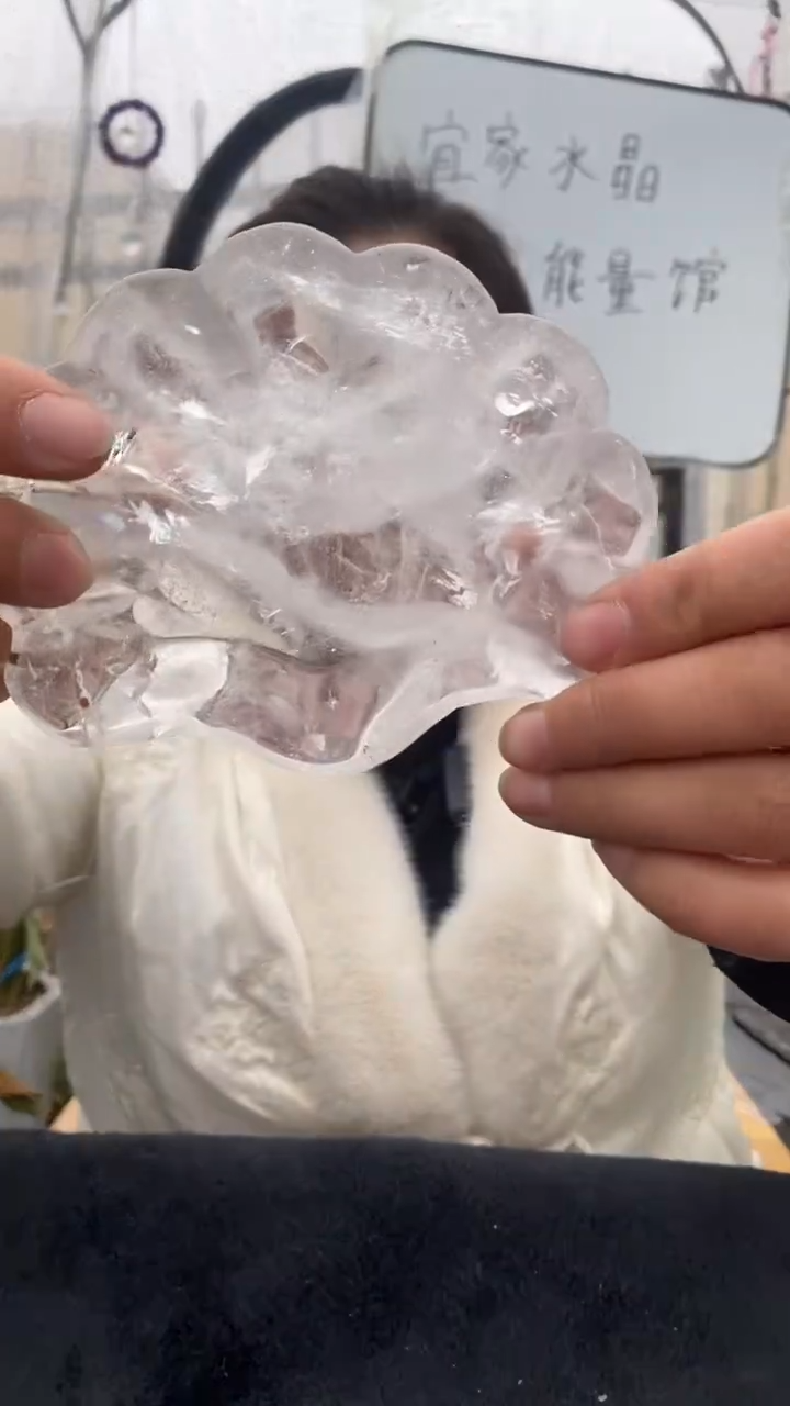 【闪购商品】水晶碗未镶嵌白水晶碗D828