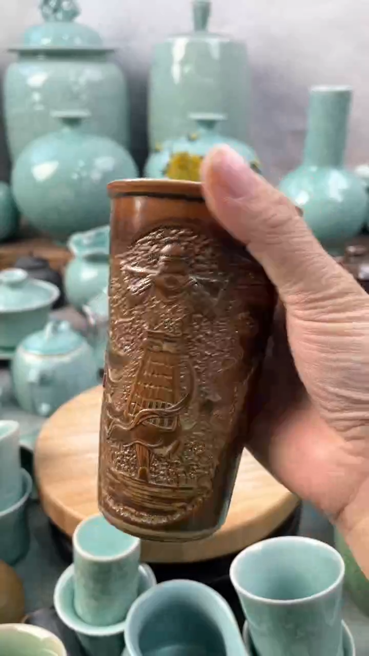 【闪购商品】特价 微瑕 慧仙青瓷