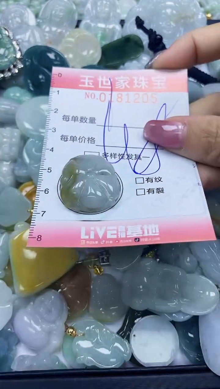 【闪购商品】翡翠颈饰未镶嵌闪购0181205