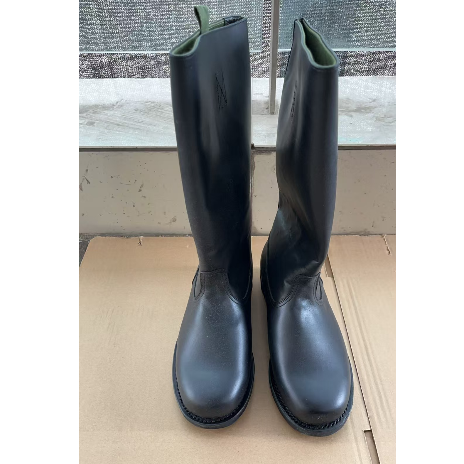 男士长款黑色靴休闲百搭