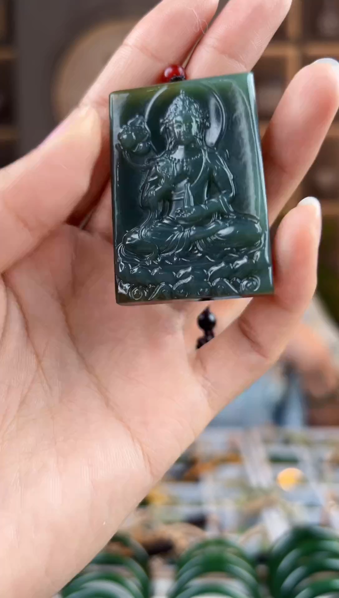 颈饰未镶嵌和田玉拍一发一，拍一发一