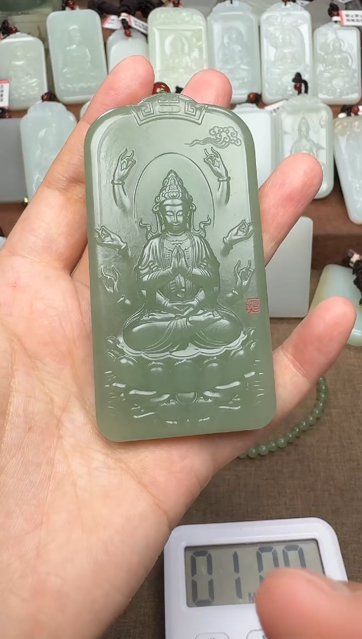 【闪购商品】和田玉颈饰未镶嵌和田玉挂件