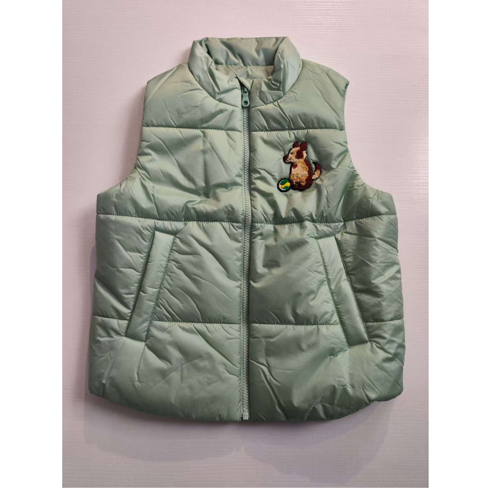 AMASS/阿玛施刺绣小狗新雪丽马甲6450004