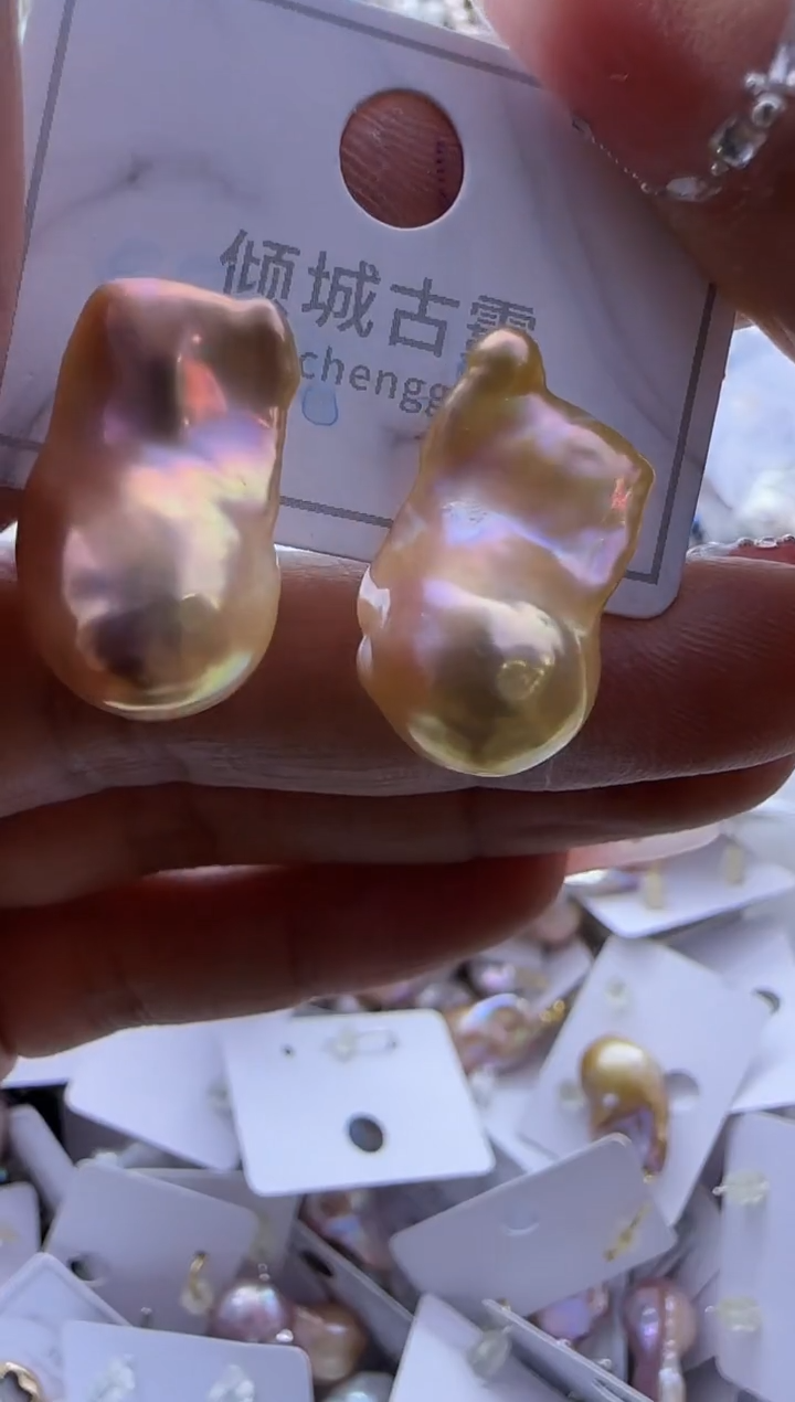 【闪购商品】淡水珍珠耳饰未镶嵌463