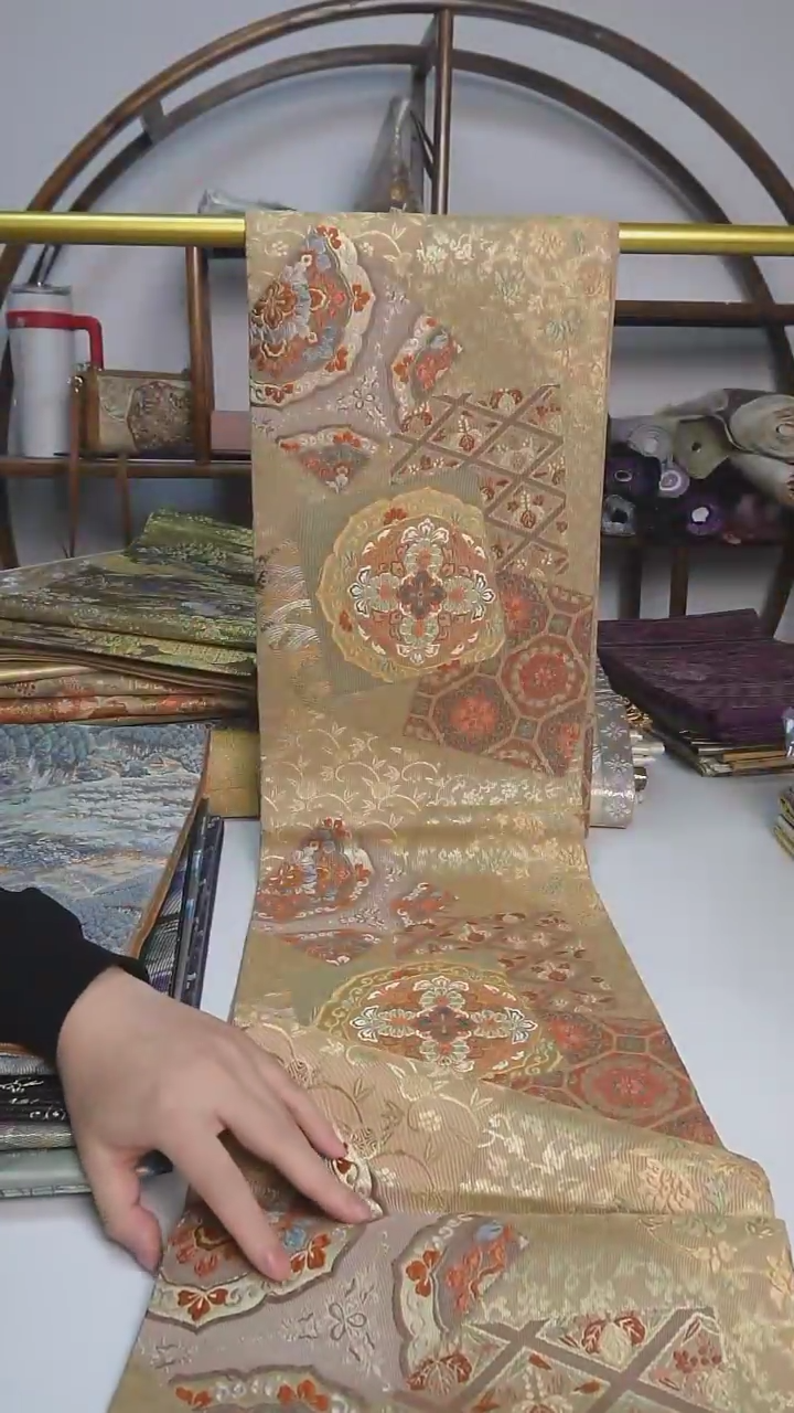 【闪购商品】织绣13西阵织六通宝相花