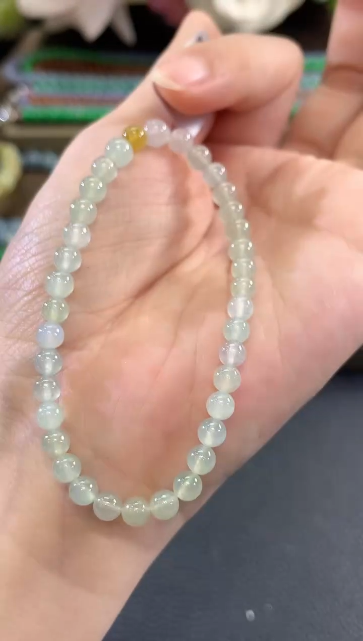 未镶嵌手串翡翠d8  