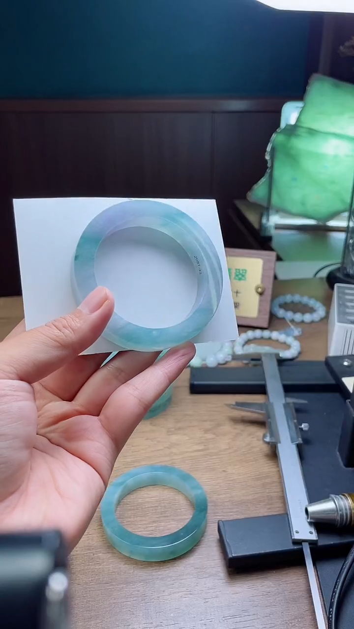 定制翡翠手镯未镶嵌怡****6定制