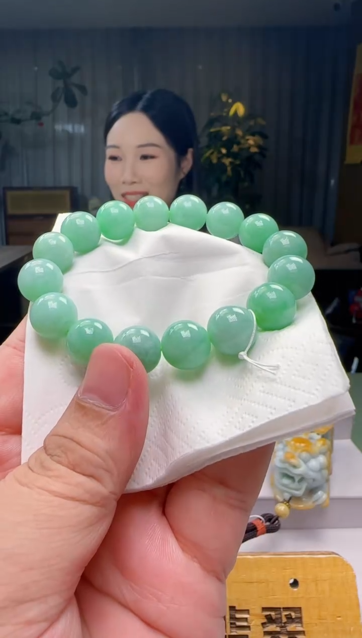 未镶嵌手串翡翠ZM@@WS51212028