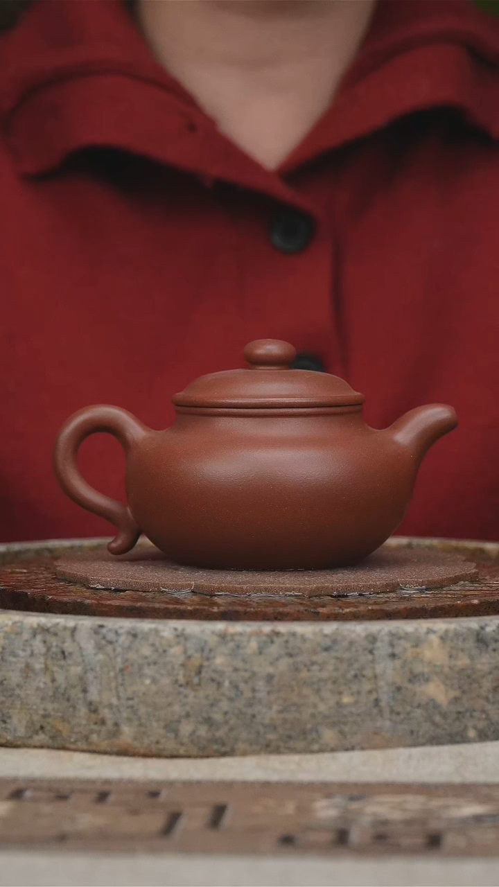 【闪购商品】紫砂茶壶龙血砂仿古