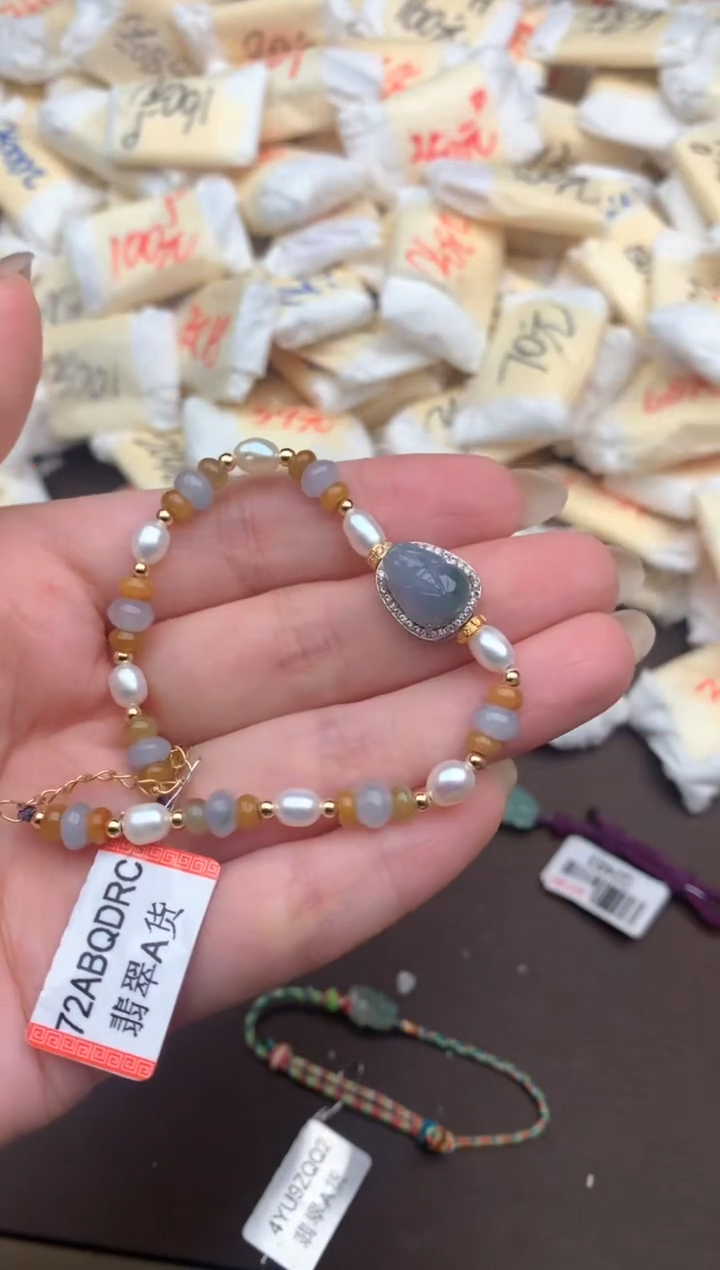 【闪购商品】翡翠挂件银S925镶嵌— 