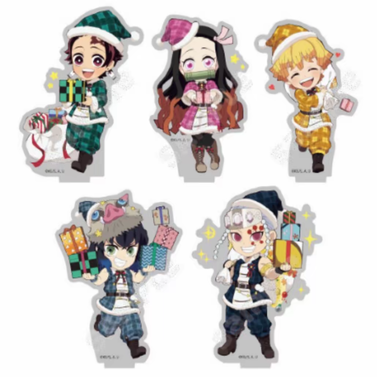 鬼灭之刃 2021圣诞节限定 立牌【散池 盲盒 主播代拆】