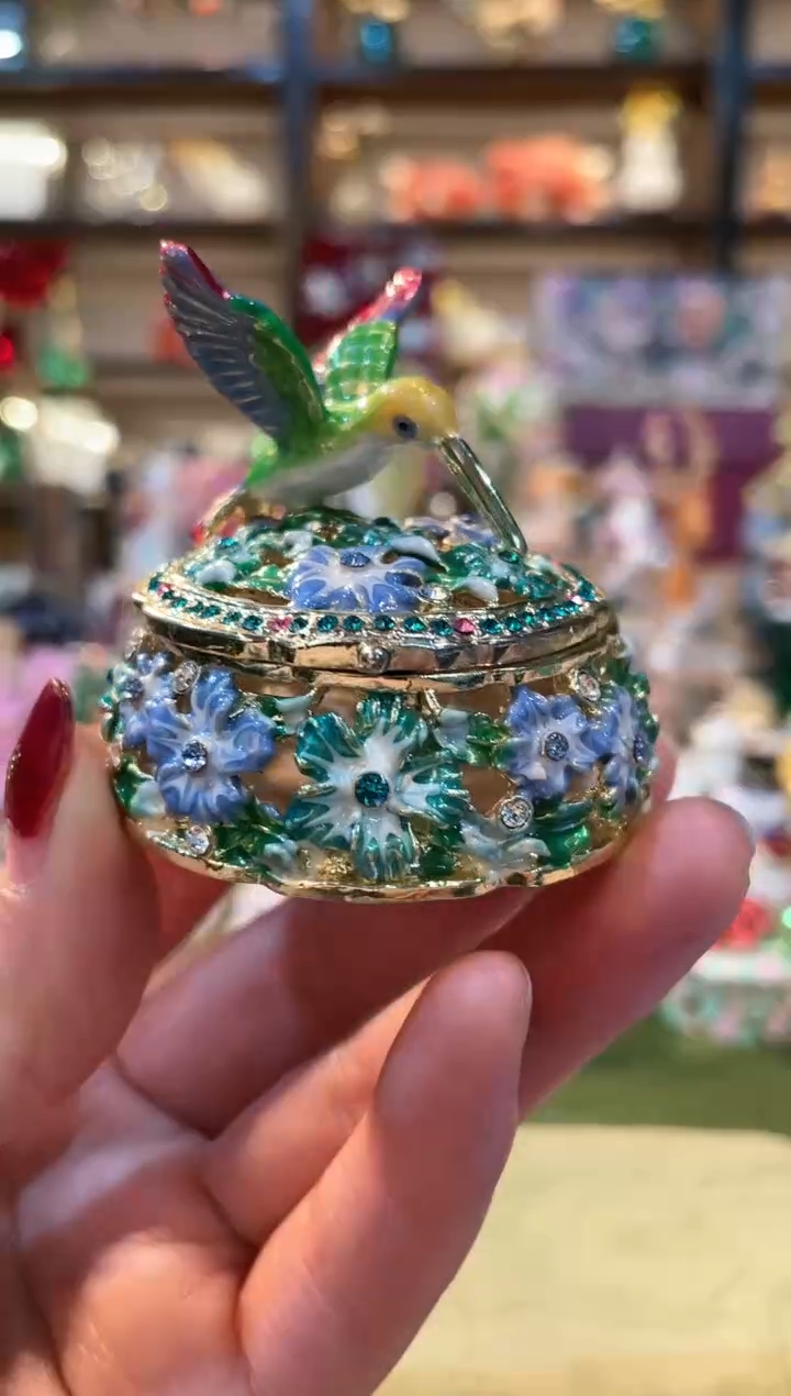 【闪购商品】珐琅彩精致首饰盒
